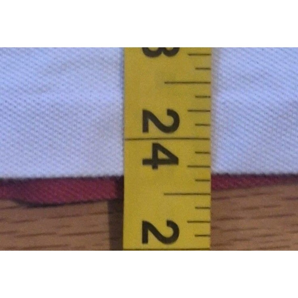 Polo Ralph Lauren Red White Striped Classic Fit Polo Shirt Men's Medium - Picture 5 of 7